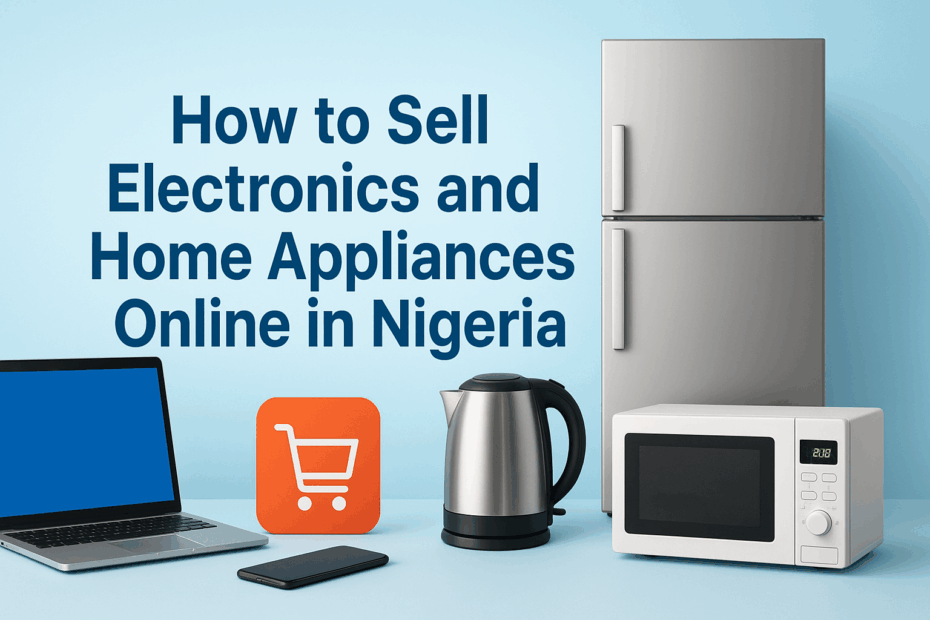Sell electronics and home appliances online in Nigeria