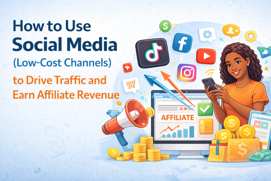 How to Use Social Media (Low-Cost Channels) to Drive Traffic and Earn Affiliate Revenue